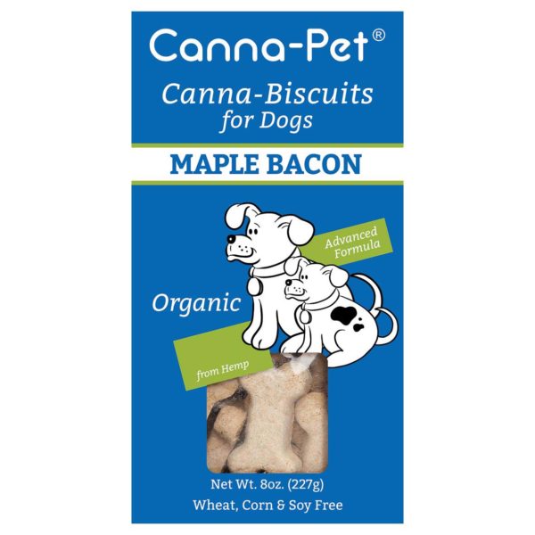 Canna-Pet Maple Bacon Dog Biscuits