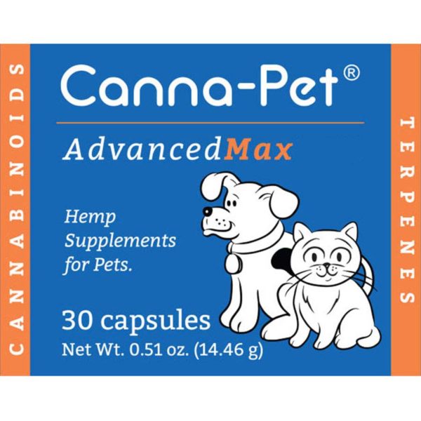 Canna-pet Advanced Maxhemp 30 Capsules