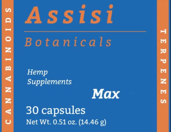 Assisi Capsules â€“ MaxCBD â€“ 30 capsules
