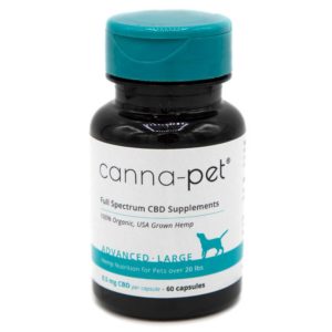 Hemp Pills for Dogs - Canna-Pet Advanced Large 60